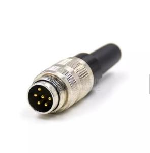 China Din Ret Control Cable AISG DB9 Connector IP68 M16 PCB Panel Mount Solder Type on sale