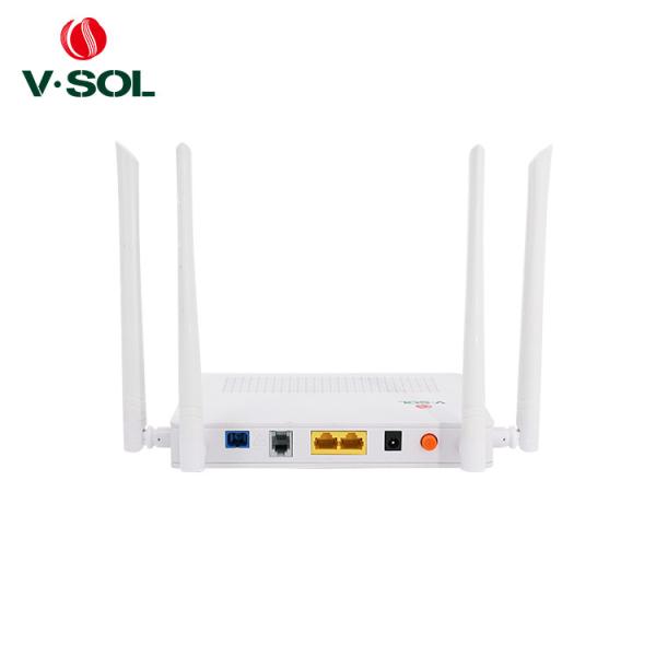 Cheap HGU GPON EPON ONU / 1200 Mbps WiFi Router With 1 Pots Voice Interface for sale