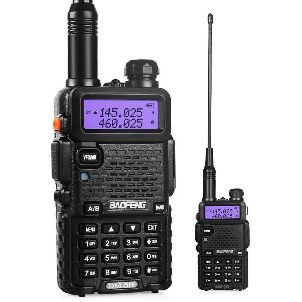 Cheap DM-5R Digital 2 Way Radio Dual Band 、 Digital DMR Radio Tier 2 Walkie Talkies for sale