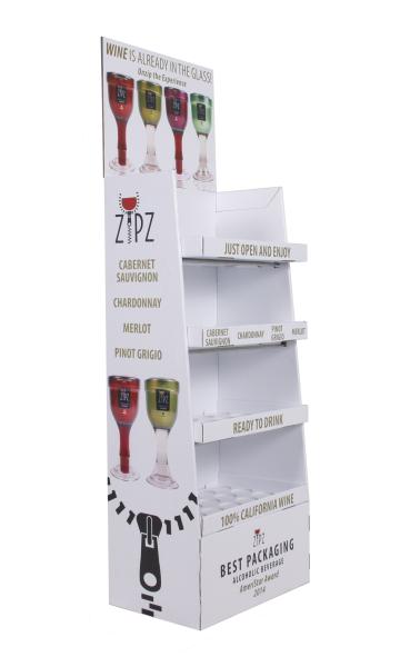 Cheap Multifunctional Cardboard POP Up Display Stand Thickened Recyclable for sale