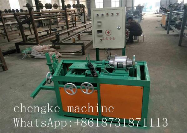 Cheap Less trouble and low price Semi - automatic Chain Link Fence Machine manufacturer for sale
