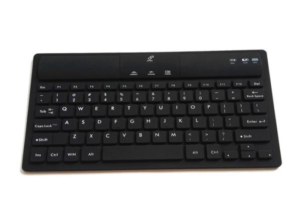 Cheap Portable Steel Mechanical Keyboard , 77 Keys Compact Wireless Keyboard for sale
