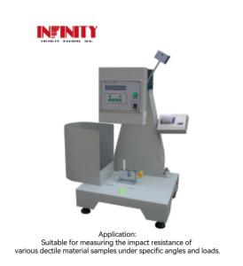 Test angle 150 ° High Intelligence Digital Impact Testing Machine
