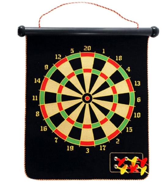 Cheap Children Entertainment Magnetic Dart Board , Dart Board With Magnetic Darts for sale