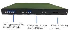 Best NetTAP Modularized Bypass Protector Bypass TAP and Inline Ethernet TAP wholesale