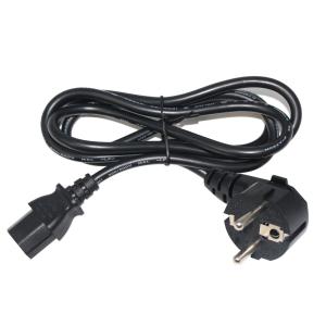 Best 2 Pin AC Power Cord European Power Cords With IEC C13 Connector PVC Jacketed wholesale