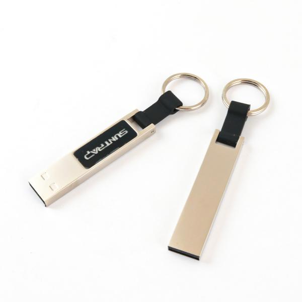 Cheap Metal LED Light USB Flash Drive Shiny When Reading On Computer USB 2.0 Fast for sale