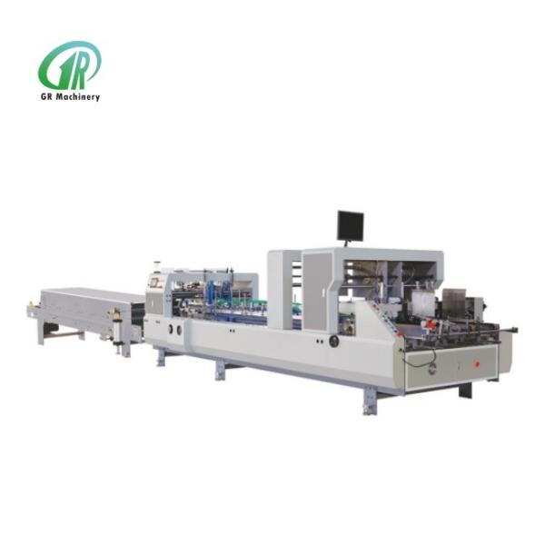 Cheap Automatic Single Correction High Speed Box Folder Gluer With Independent Paper Feeding Drive System for sale