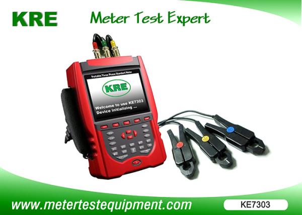 Cheap Field Portable Reference Standard Meter Three Phase Class 0.1 2 Input Channel for sale