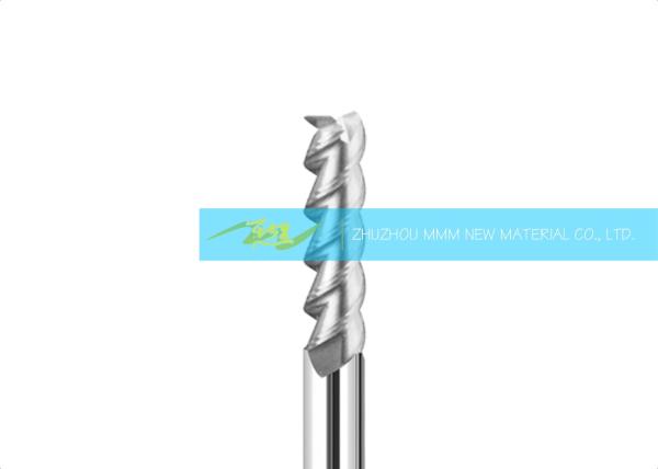 Cheap Face Milling Tungsten Carbide End Mill For ISO N Copper Two Flute End Mill for sale