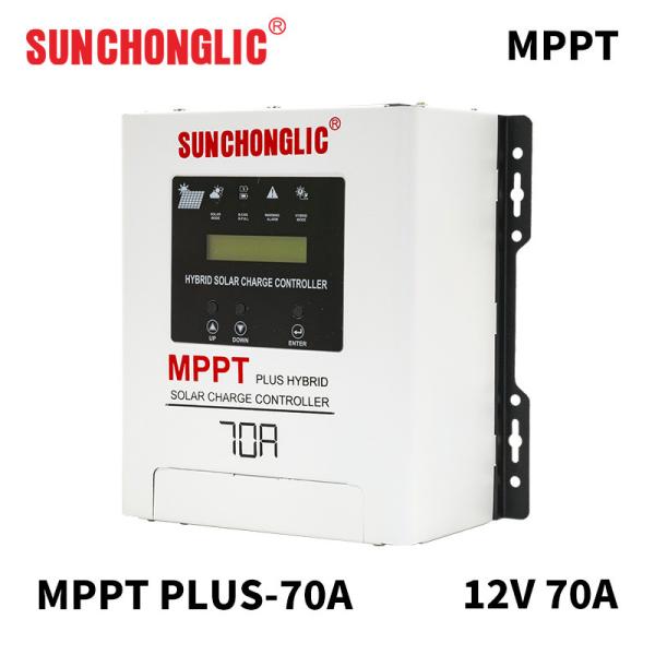 Cheap MPPT 70A 12v Hybrid Charge Controller Easy Operation With UPS Function for sale