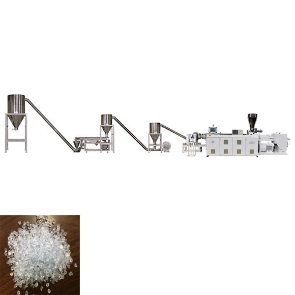 Cheap Transparent Pvc Pellet Making Machine / Plastic Pelletizing Line for sale