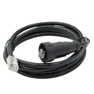 China Male To Male Waterproof Rj45 Ethernet Connector Quick Lock 8P8C Molded Cable on sale