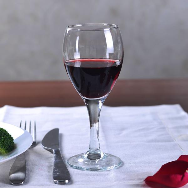 Cheap Tulip Shape Short Stem Wine Goblets 250ml 8.5 Oz For White Wine / Bubble Wines for sale
