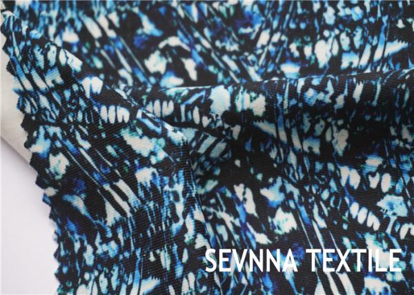 Cheap Transfer Print Recycled Polyester Fabric Bralette Style 152cm Width for sale