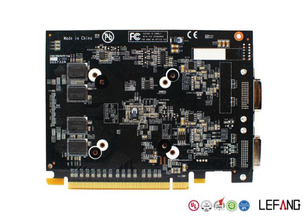 Cheap 4 Layers Fr4 Printed Circuit Board 0.1 - 6.0 Mm Thickness For Game Player for sale