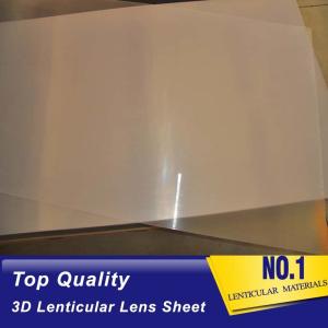 Best PLASTIC LENTICULAR 75 LPI 0.6mm 3d plastic sheet lenticular lens film lenticular vs progressive lens material suppliers wholesale