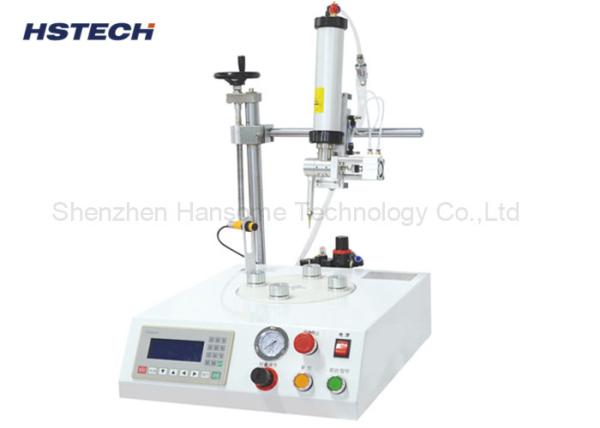 Cheap LED Bulb Glue Dispensing Machine 4 Rotary Working Stations Text Screen Automatic for sale