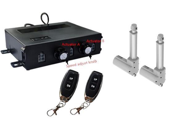 Cheap High Force Linear Actuators IP66 Speed Adjustable Remote Control System for sale
