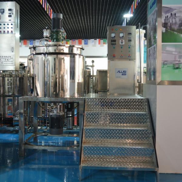 SUS304 Liquid Soap Manufacturing Machine Chemical Mixing with Double jacket 3KW