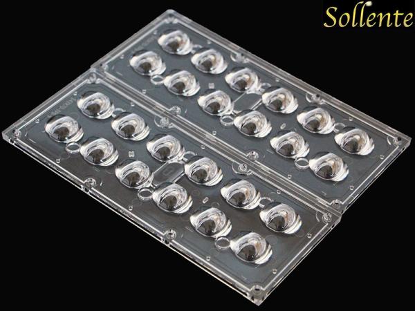 Cheap Peanut Array Led Lens 12 In 1 For Led Tunnel Lighting Modules for sale