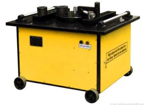 Sensitive CNC Rebar Bender , Fully Automatic Metal Bar Bending Machine