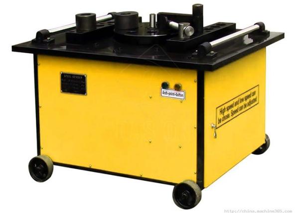 Cheap Sensitive CNC Rebar Bender , Fully Automatic Metal Bar Bending Machine for sale