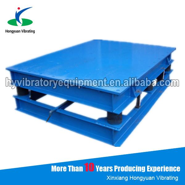 Cheap Vibration table for concrete moulds / electronic vibration platform for sale