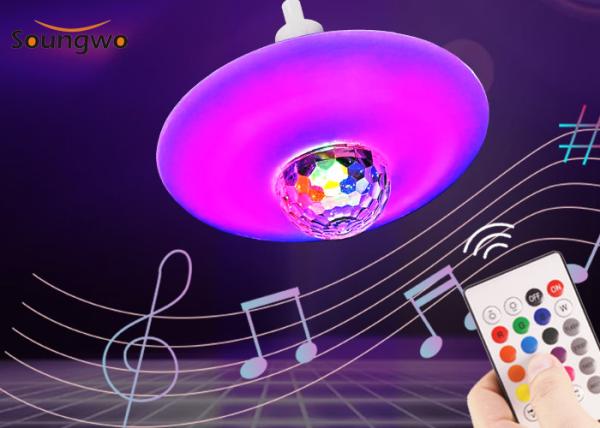 Cheap A2DP RGBW Dimmable Bluetooth Light Bulb 2700Lm LED Bulb With Music for sale