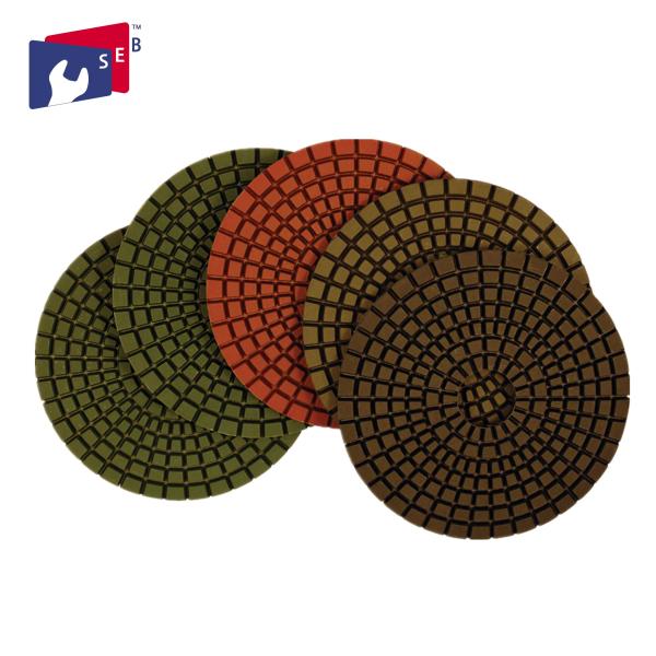 Cheap Marble Granite Diamond Polishing Pads Excellent Service Stable Performance for sale