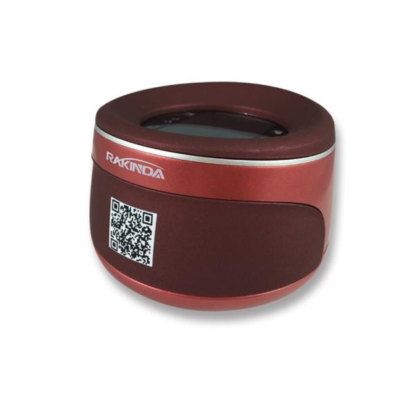 Cheap Red Fixed 2D Barcode Scanner Cordless 2500 Optical Resolution For Bus for sale