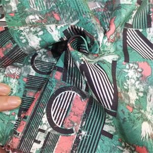Best 150cm Patterned Sublimation Printed Fabric 115gsm Floral Polyester wholesale