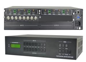 Best DVI Video Matrix Switcher with 4 Inputs and 4 Outputs Controlled by Front Panel wholesale