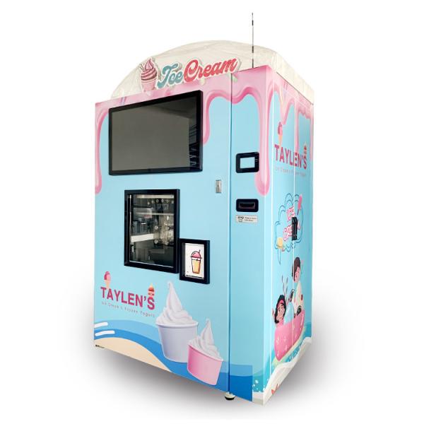 Cheap Multi Flavor Credit Card Soft Ice Cream Vending Machine for sale