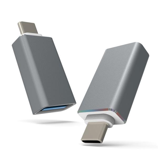 Cheap 2020 Macbook Pro Usb Hub , Aluminum OTG Usb A To Usb C Adapter for sale