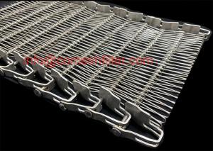 Food Grade Stainless Steel 304 Wire Mesh Conveyor Belt For Spiral Oven Drying Freezing Baking
