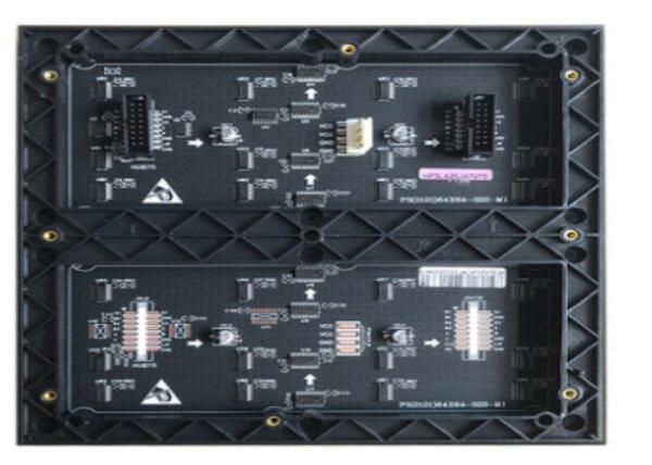 Cheap High Bending Ability LED Matrix Module , LED Pixel Module Low Noise Pure Black Mask for sale