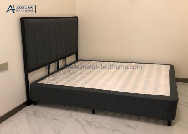Cheap Minimalist Modern Solid Wooden Pine Bed Box Frame for sale