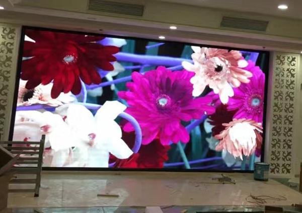 Cheap P5 Advertising LED Display Screen , Indoor SMD LED Display High Efficiency Luminescence for sale