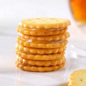 150g Italian Hard Boiled Egg Yolk Cookies MOQ 100 CTN Sweet Taste With Certificate