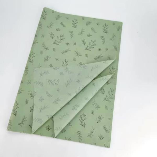 Cheap A Roll Of 50cm X 75cm Custom Logo Printed Tissue Paper / Gift Wrap / Wrapping Paper Sheets With Logo for sale