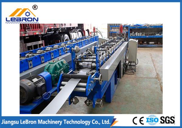 Cheap CSA 15m/Min Shutter Door Roll Forming Machine With PLC Converter for sale