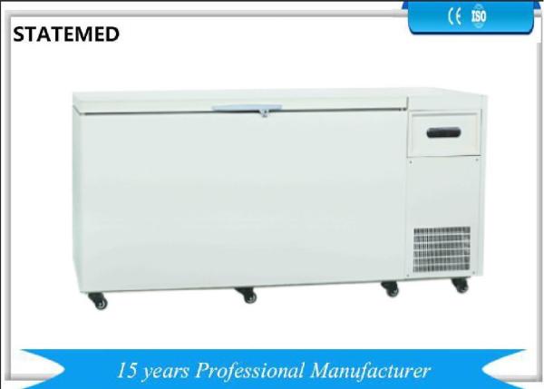 Cheap Chest Type Horizontal Laboratory Deep Freezer Ultra Low Temperature 480L With Sound Alarm Function for sale