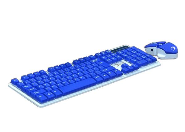 Cheap Mechanical Keyboard And Mouse Blue Color , Gaming Mouse And Keyboard Wireless for sale