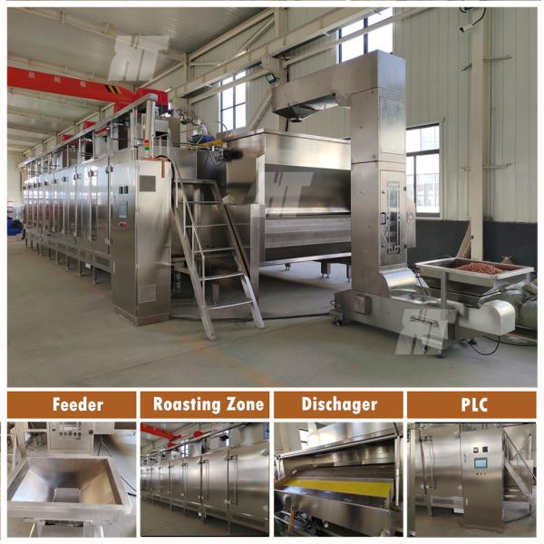 Cheap Automated Nut Roasting Machine Continuous Nuts Roaster Oven Roasting System for sale