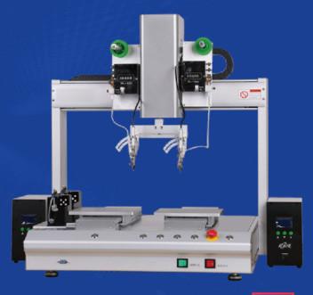 Cheap XHL-H6331S Desktop Double Station Double Head Automatic Soldering Machine for sale