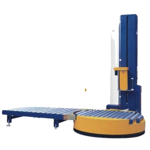 Cheap Fully Automatic Inline Pallet Wrap Stretch Wrapping Machine for sale