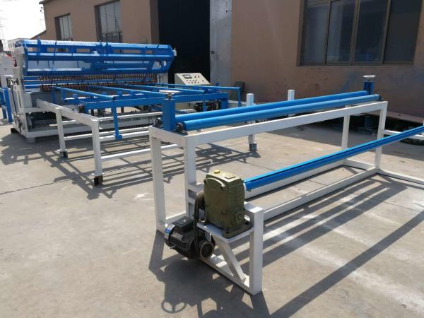 Cheap Longitude Wire From Coil Automatic Welded Mesh Machine With Mitsubishi PLC Program And HMI for sale