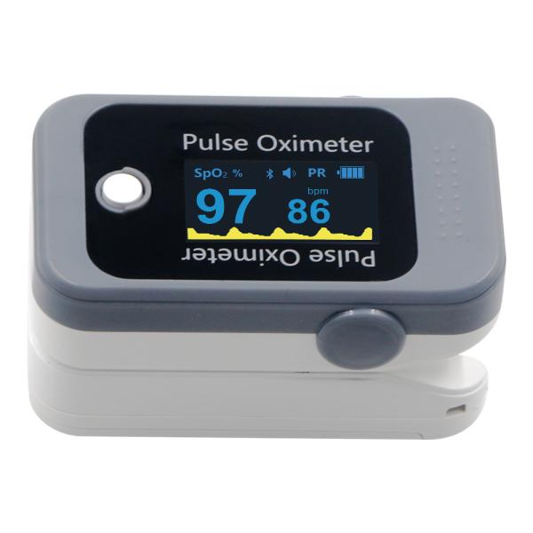 Cheap OLED Spo2 Fingertip Pulse Oximeter With Removable Battery for sale
