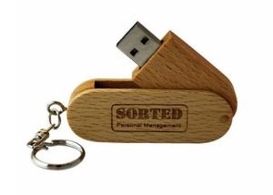 China Maple Color Custom Shaped Usb Drives , 4 Gigabyte Flash Drive For Laptop on sale